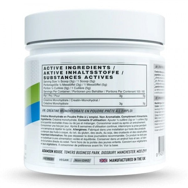 Naughty Boy Lifestyle Unflavoured Creatine 300g