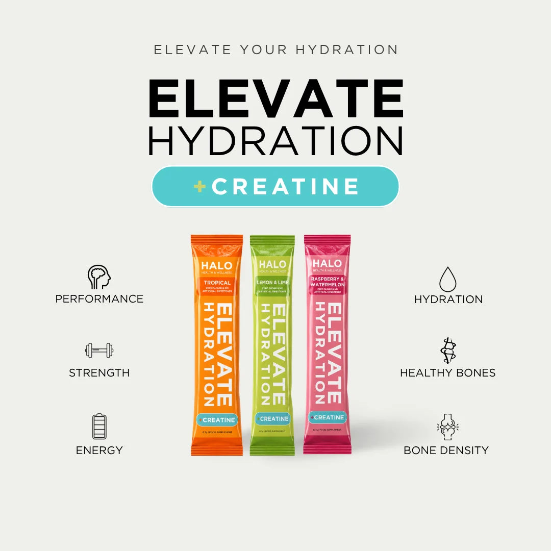 HALO Elevate Creatine + Electrolytes single sachet
