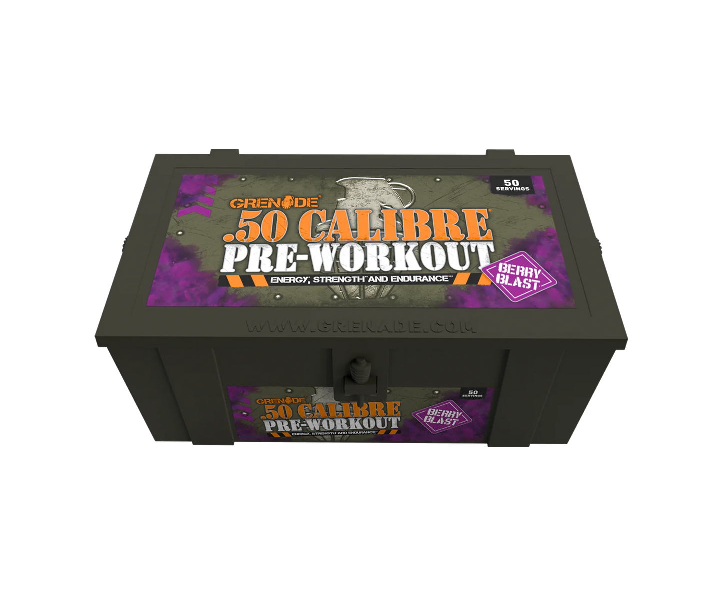 Grenade .50 calibre Pre-Workout Berry Flavour 580g