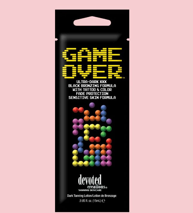 Devoted Creations Game Over Ultra Dark Bronze Tanning Lotion 15ml