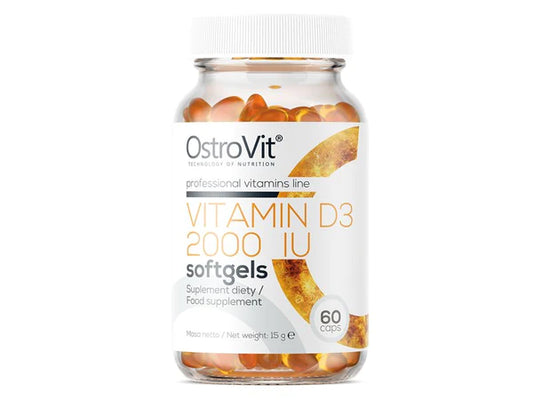 OstroVit Vitamin D3 2000IU 60 capsules