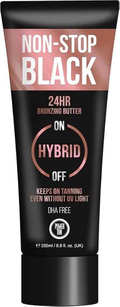 POWER TAN Non Stop Black Hybrid Bronzing Butter 250 ml