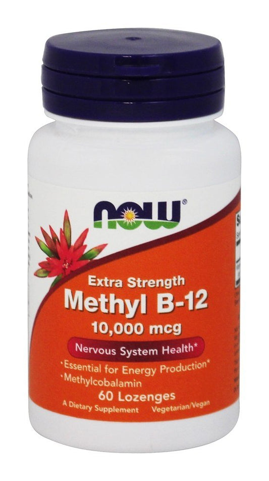 NOW FOODS Methyl B - 12 10,000 mcg 60 Lozenges