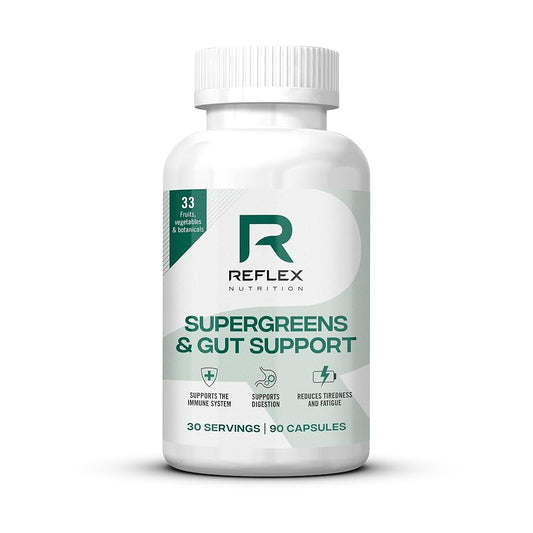 REXLEX NUTRITION Supergreens & Gut Support 90 capsules