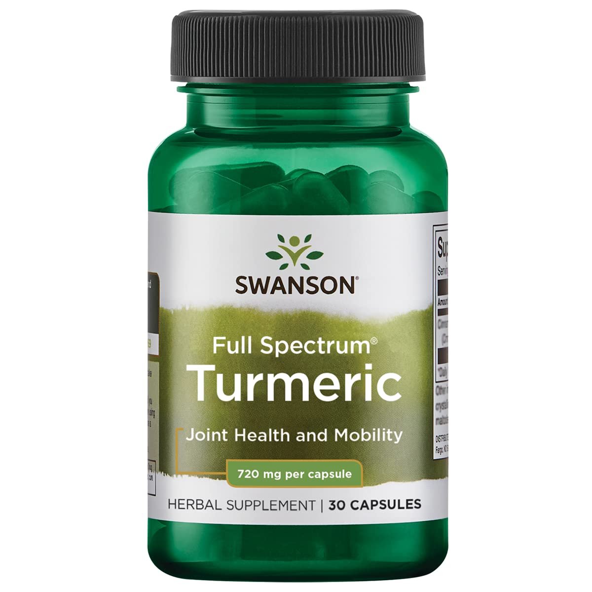 Swanson Full Spectrum Turmeric 720mg per capsule