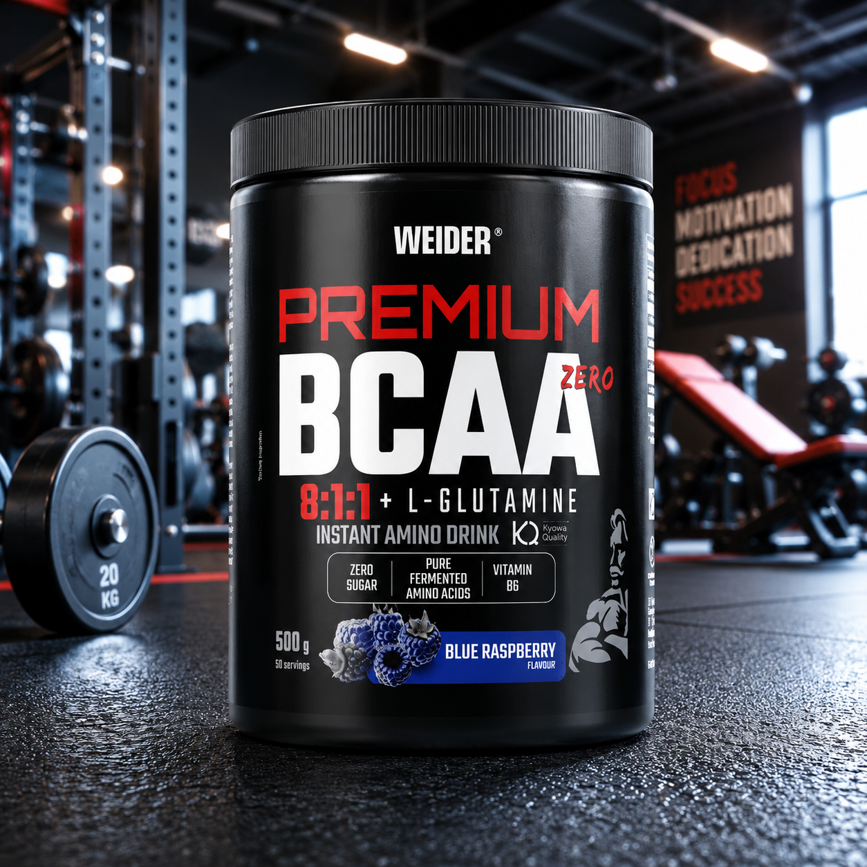 WEIDER Premium BCAA 8:1:1 with L - Glutamine 500g