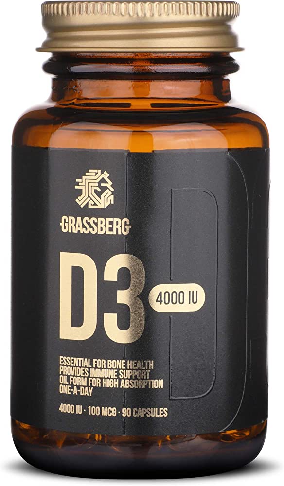 Grassberg D3 4000 IU 90 capsules