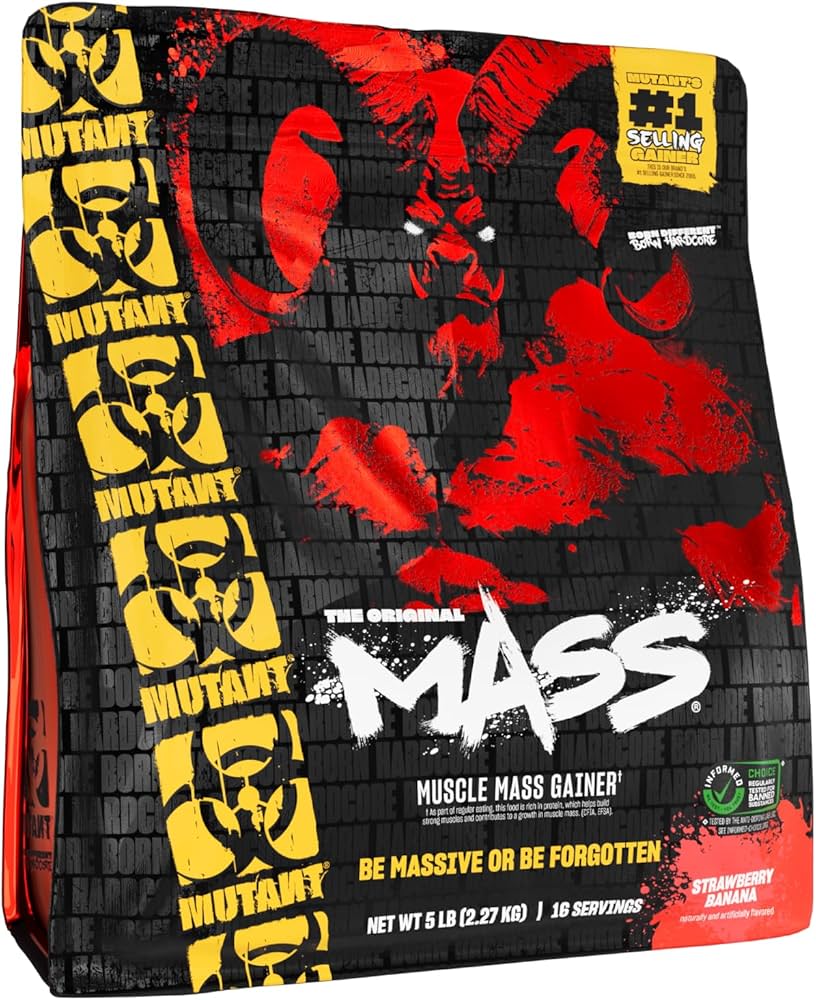 Mutant Mass Muscle Mass Gainer 5LB