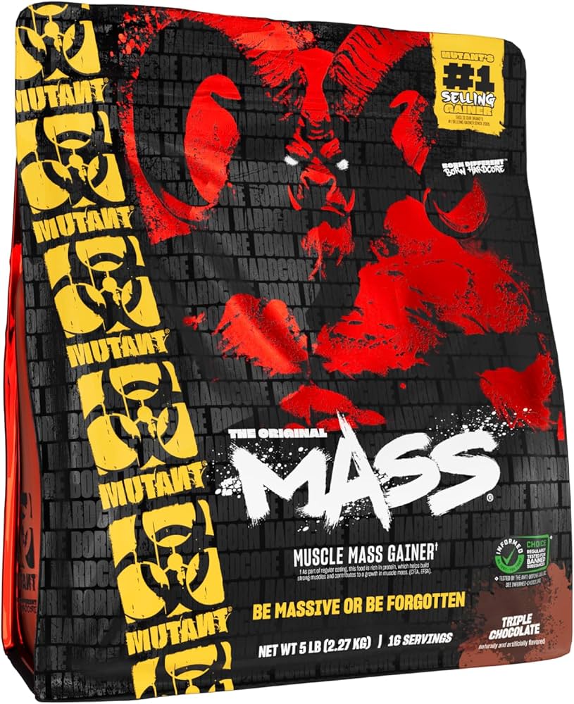 Mutant Mass Muscle Mass Gainer 5LB