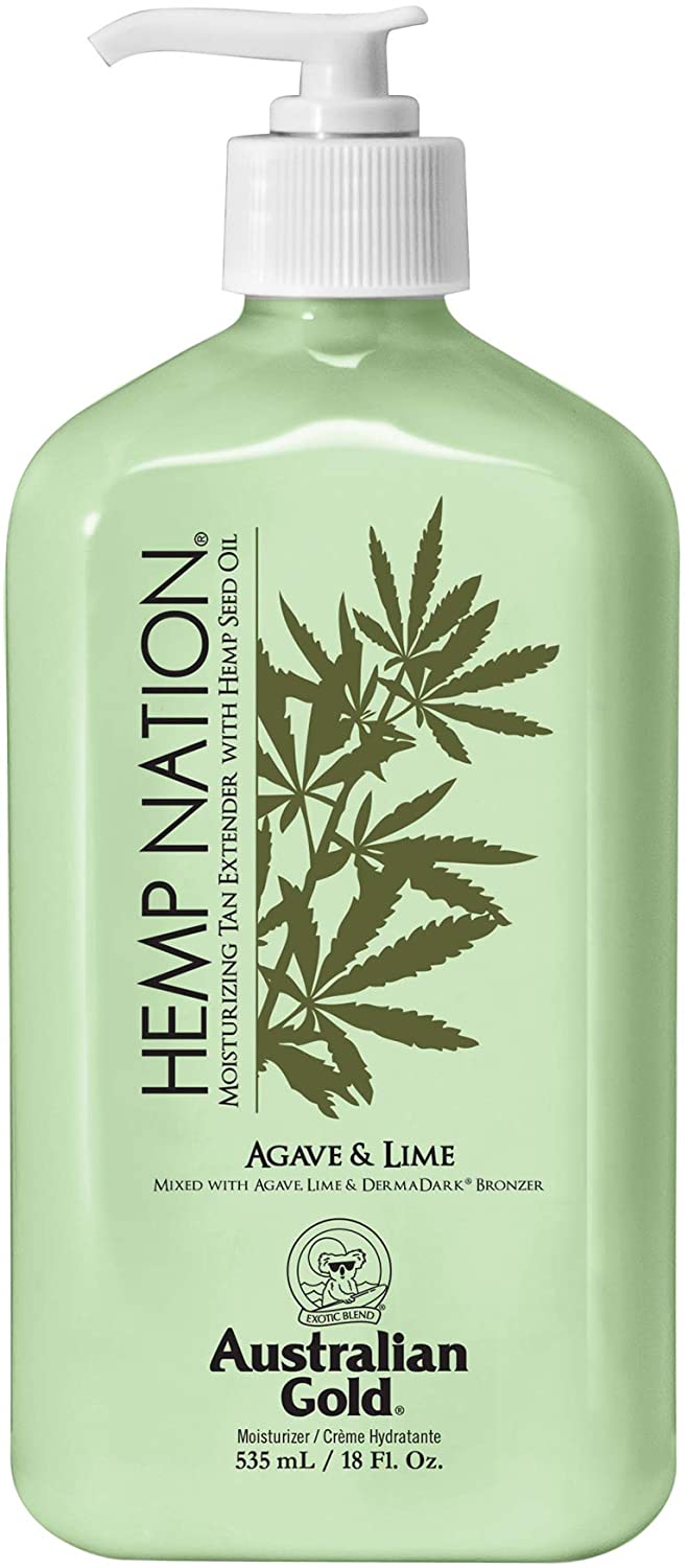 Australian Gold Hemp Nation Agave & Lime Moisturizing Tan Extender 535ml