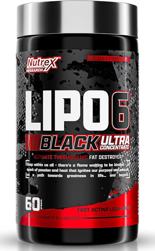 Nutrex Lipo 6 Black Ultra Concentrate ONE PILL ONLY 60 caps