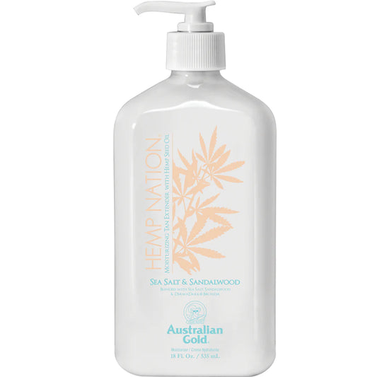 Australian Gold Hemp Nation Moisturizing Tan Extender Sea Salt & Sandalwood 535ml