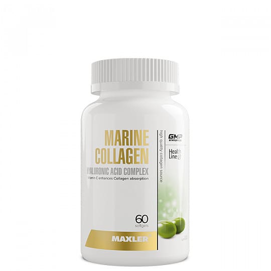 Maxler Marine Collagen + Hyaluronic Acid 60 softgels