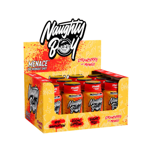 Naughty Boy Menace Strawberry and Mango 12x60ml