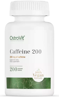 OstroVit Caffeine 200mg 200 tablets