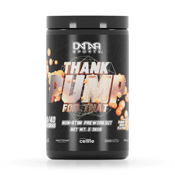 DNA Sports Thank Pump For That Non - Stim Preworkout 360g