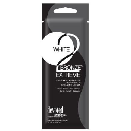 DEVOTED CREATIONS White to Bronze Extreme Ultra Black Bronzing Lotion 15ml