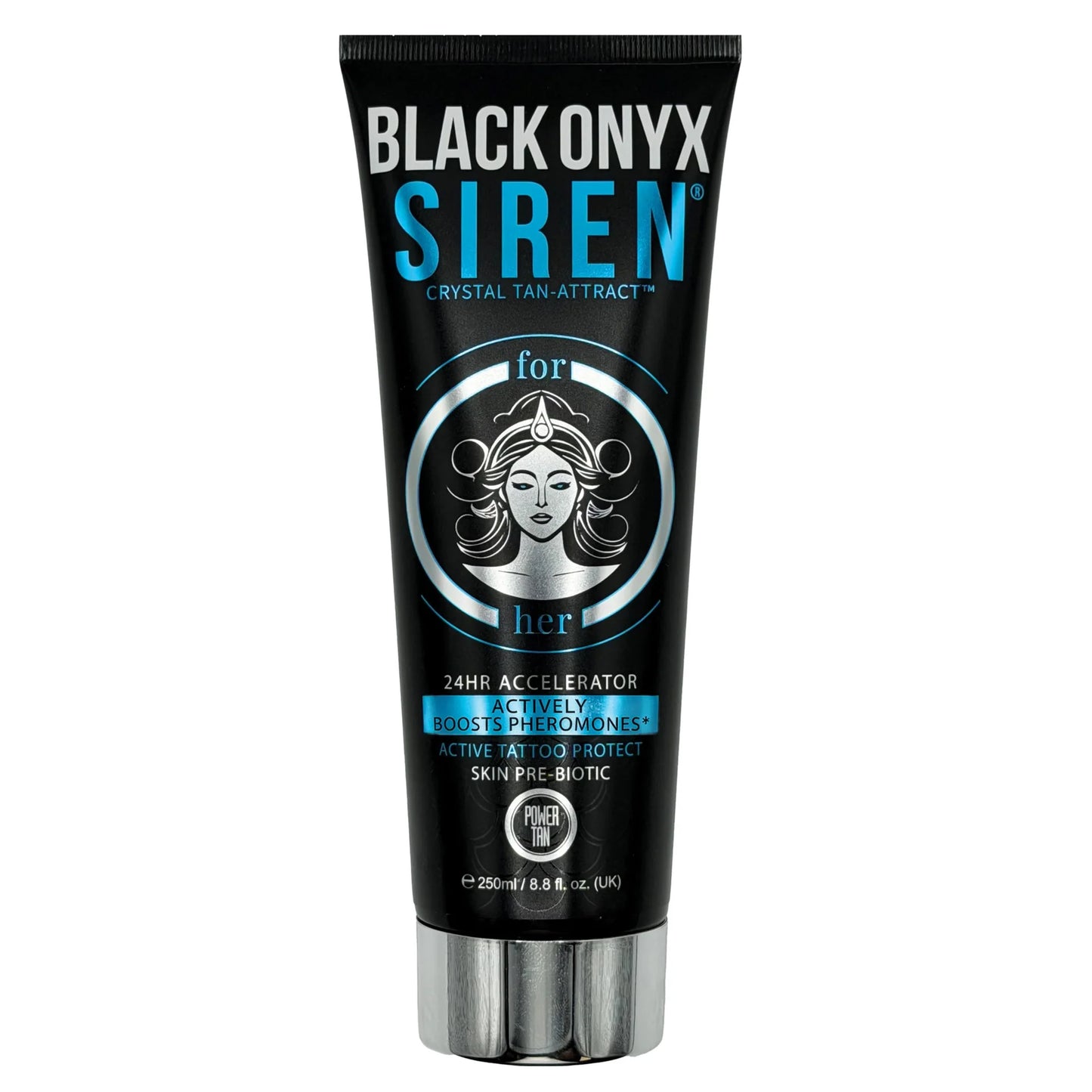 POWER TAN Black Onyx Siren 24 Hr Accelerator Boost Pheromones 250 ml