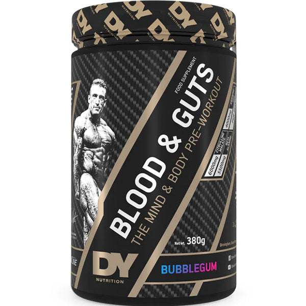 Dorian Yates Nutrition  Blood & Guts The Mind and Body Pre - Wourkout 20 Servings