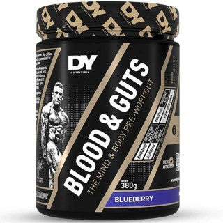 Dorian Yates Nutrition Blood & Guts The Mind and Body Pre - Wourkout 20 Servings