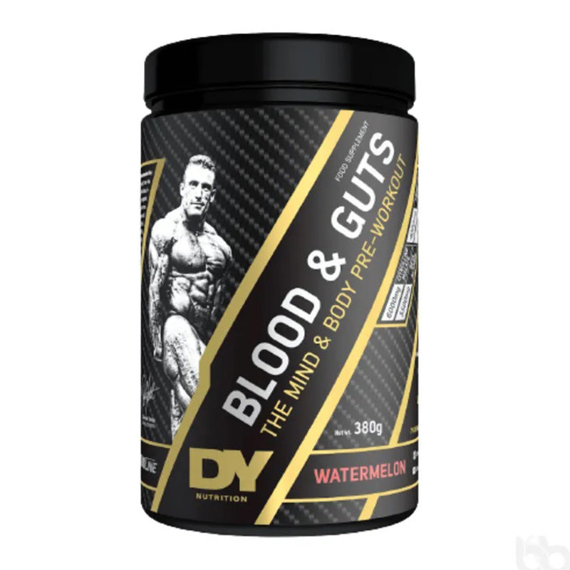 Dorian Yates Nutrition  Blood & Guts The Mind and Body Pre - Wourkout 20 Servings