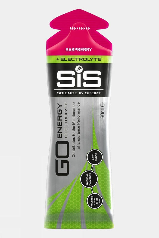 SIS Nutrition GO ENERGY + Electrolytes Raspberry Flavour 60ml