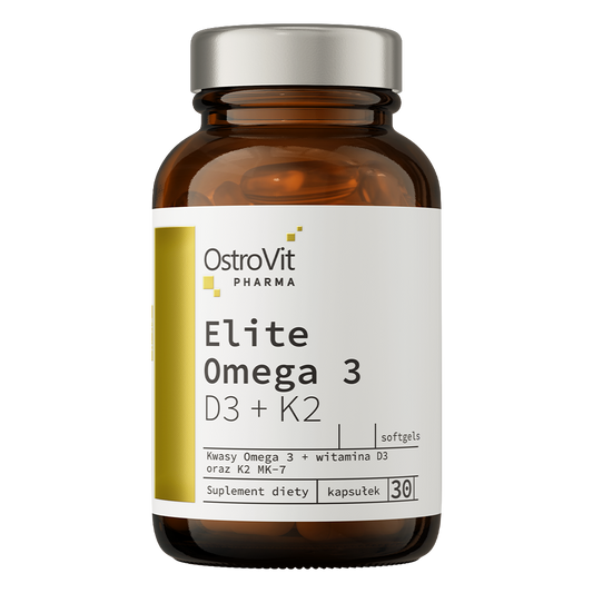 Ostrovit Pharma Elite Omega 3 D3 + K2 30 Softgels