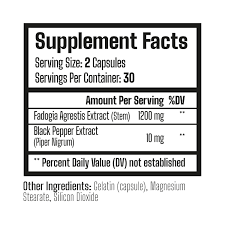 Muscle Rage Fadogia Agrestis 60 Capsules