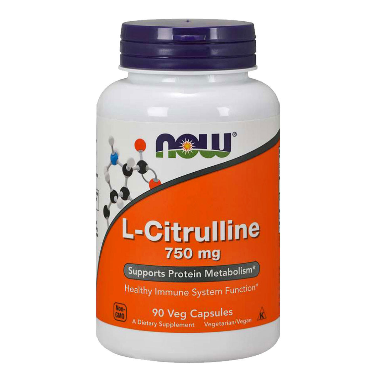NOW FOODS L - Citrulline 750 Vege 90 capsules