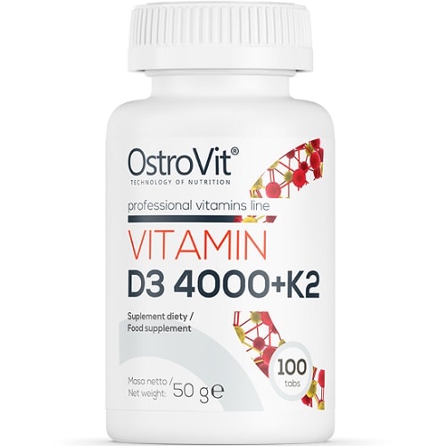 Ostrovit Vitamin D3 4000 + K2 100 tablets