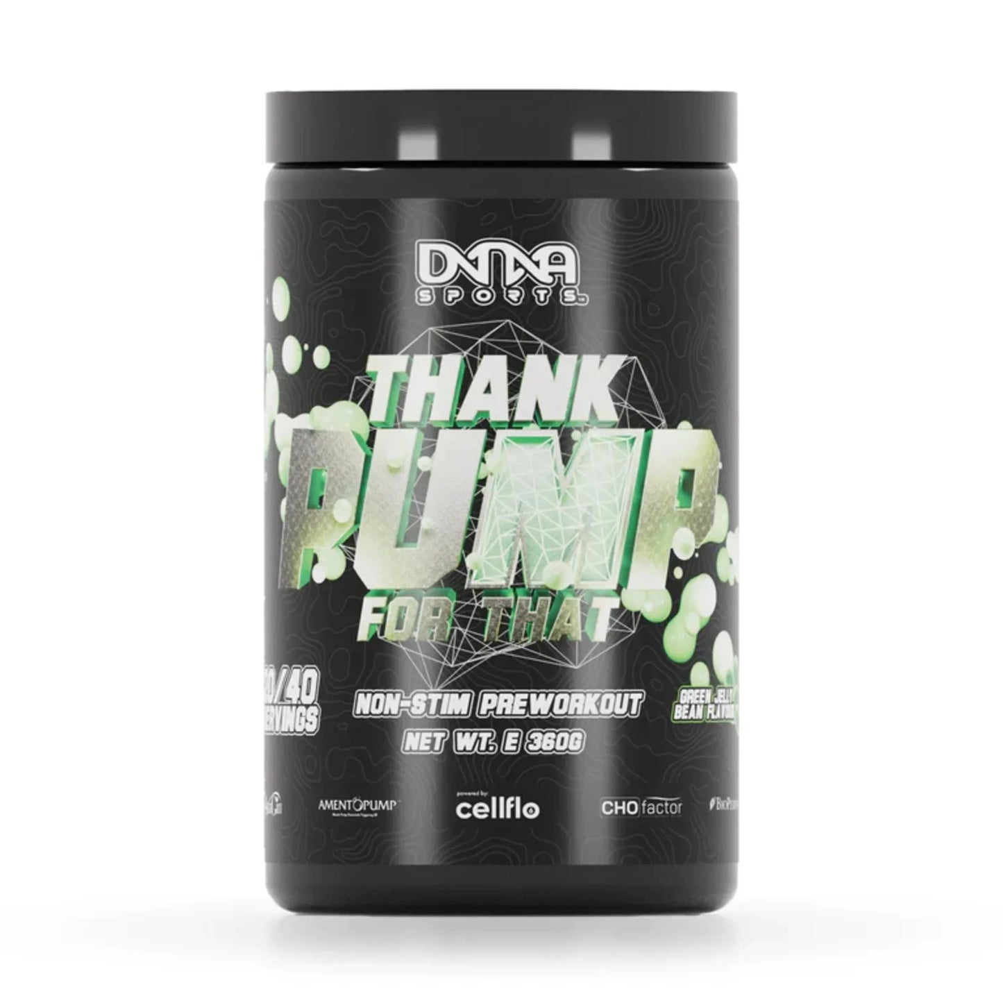 DNA Sports Thank Pump For That Non - Stim Preworkout 360g