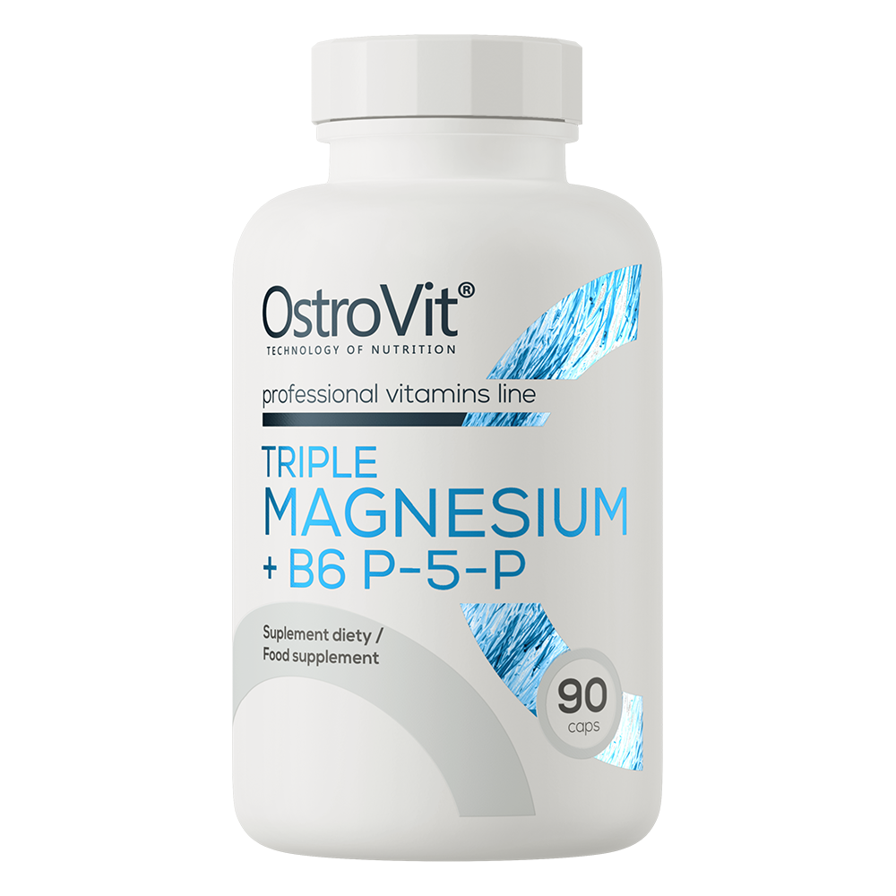 Ostrivit Triple Magnesium + B6 P-5-P 90 capsules