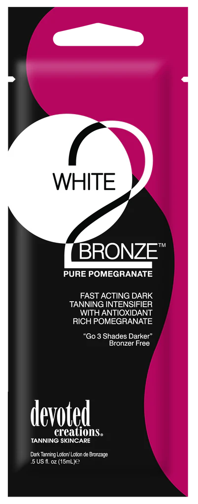 Devoted White 2 Bronze Pure Pomegranate Bronzer Free 15 ml