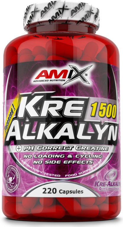 Amix Kre Alkalyn 1500 Creatine 220 caps