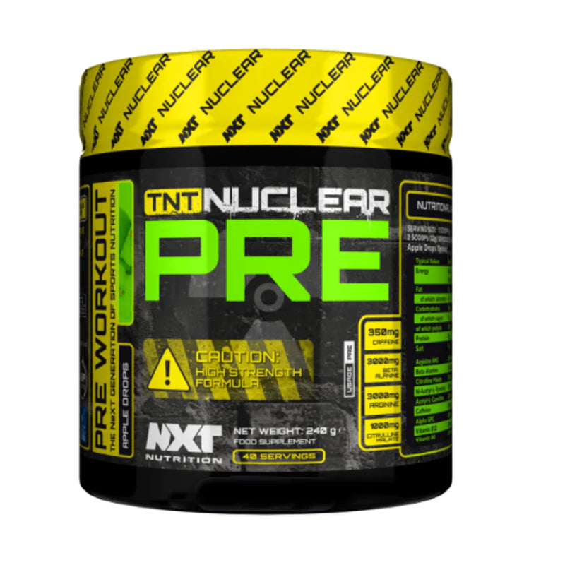 NXT Nutrition TNT Nuclear Pre - Workout 40 servings