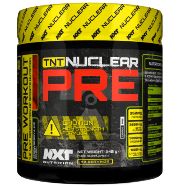 NXT Nutrition TNT Nuclear Pre - Workout 40 servings