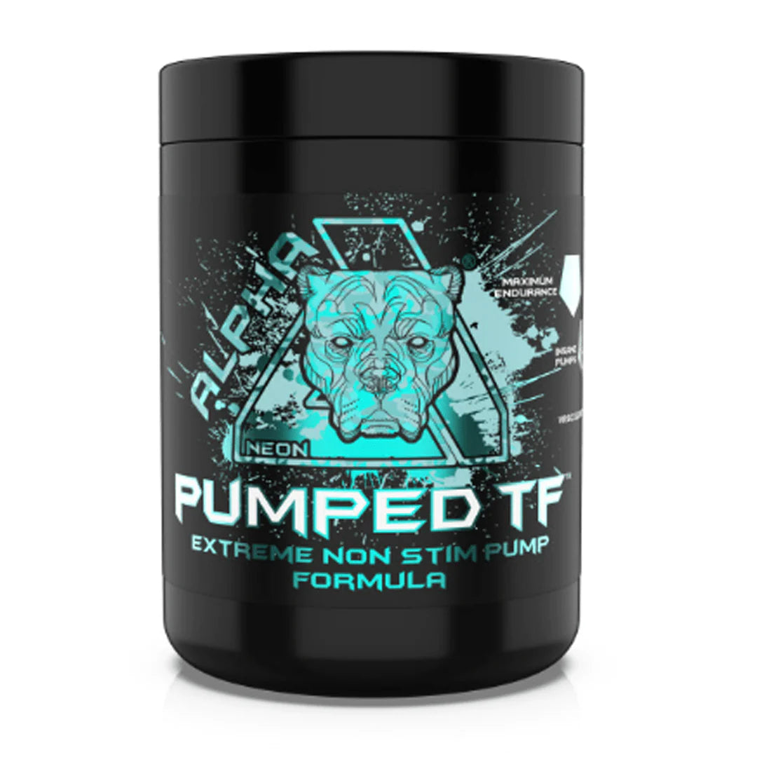 Alpha Neon Pumped TF Non Stim Pre - Workout 380g