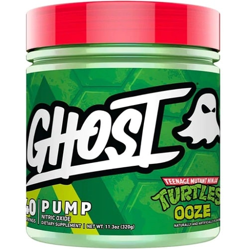 GHOST Pump V2 Pre - Workout 40 servings Turtles Ooze Flavour
