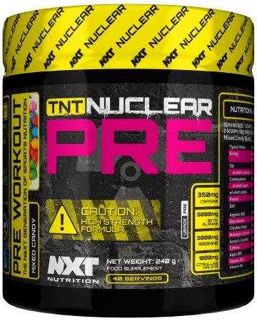 NXT Nutrition TNT Nuclear Pre - Workout 40 servings