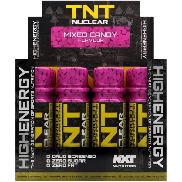 NXT Nutrition TNT Nuclear Pre - Workout Shot 60ml