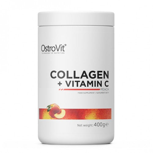 OstroVit Collagen Vitamin C Peach Flavour 400g