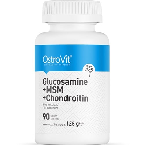 OstroVit Glucosamine MSM Chondroitin with Vitamin C 90 tablets