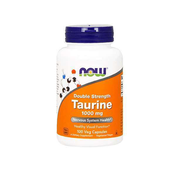 NOW Double Strength Taurine 1000mg