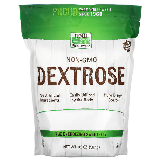 NOW REAL FOODS Dextrose NON - GMO 907g