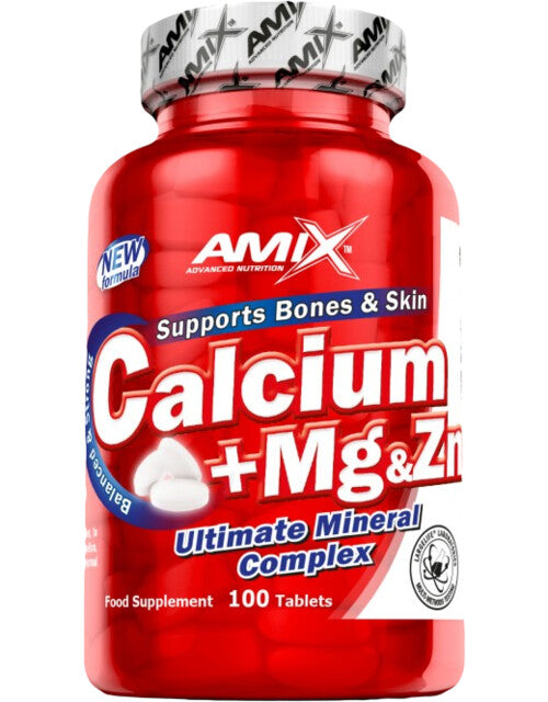 Amix Calcium + Magnesium + Zinc  100 Tablets