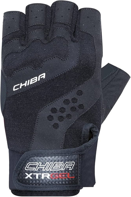 CHIBA Gloves XTR GEL 40168 Black/Black Medium