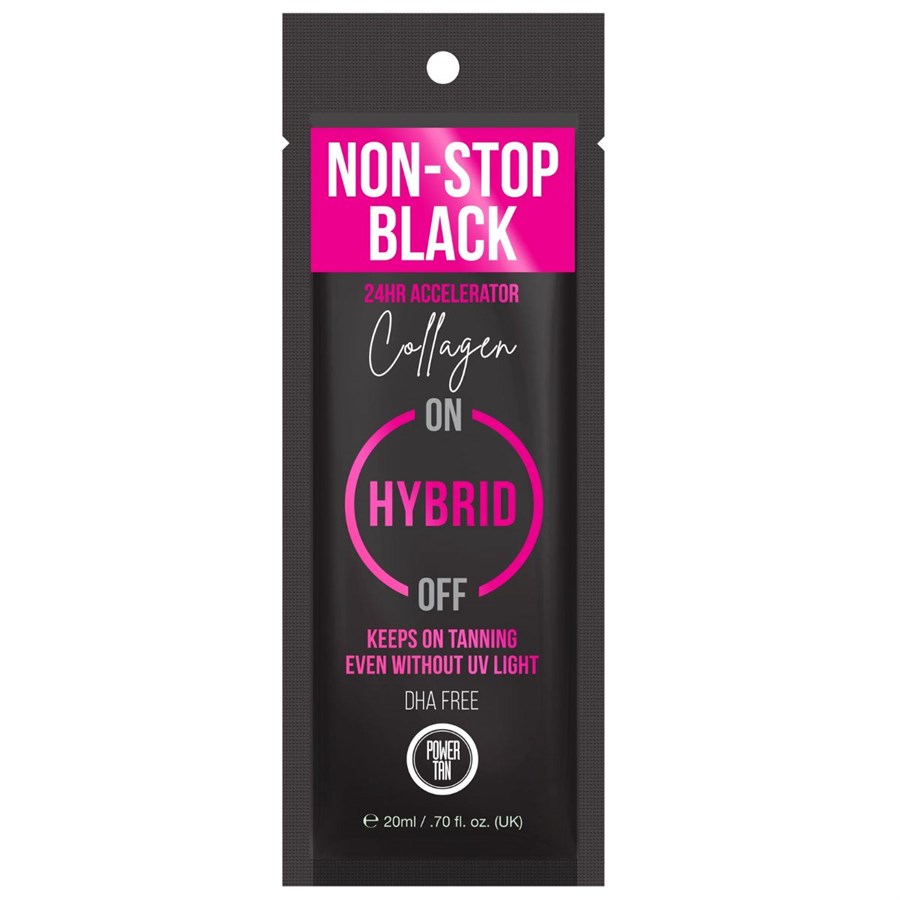 POWER TAN Non Stop Black Hybrid Collagen Accelerator 20 ml