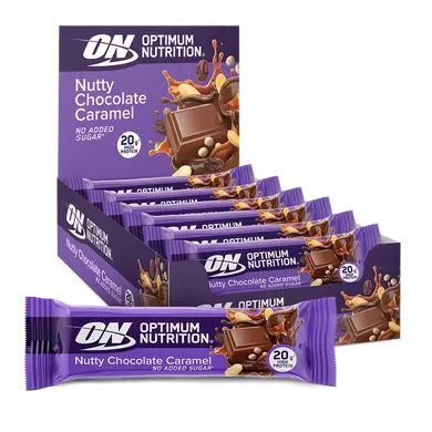 Optimum Nutrition Nutty Chocolate Caramel Protein Bar 60g
