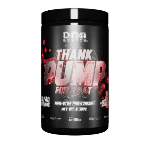 DNA Sports Thank Pump For That Non - Stim Preworkout 360g