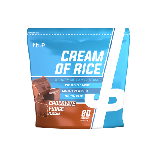 Trained By JP Nutritions Cream of Rice 2 kg 80 Servings Chocolate Fudge